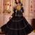 Black Cotton Mirror & Gamthi Work Lehenga Choli Set