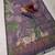 purple shimmer handloom cotton blend digital print saree (t sfshmr41)