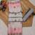 pink white shimmer handloom cotton blend saree floral print (t sfshmr37)