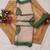 beige green shimmer handloom cotton blend saree with floral print (t sfshmr35)