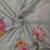 sea green shimmer handloom cotton blend saree with floral print (t sfshmr39)