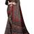 grey purple shimmer handloom cotton blend digital print saree