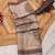beige shimmer handloom cotton blend saree with floral print (t sfshmr29)