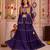 Purple Cotton Mirror & Gamthi Work Lehenga Choli Set