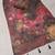 mauve purple shimmer handloom cotton blend saree brush stroke abstract print (t sfshmr15)