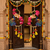 handmade multicolour traditional peacock peony hanging for decorative hanging for home decor (pack of 2)