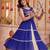 Cream Cotton Gamthi Work Lehenga Choli Set