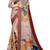 beige shimmer handloom cotton blend digital print saree (t sfshmr14)