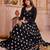 Black Cotton Lehenga Choli Set