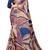 beige purple shimmer handloom cotton blend saree with abstract swirl print (t sfshmr5)