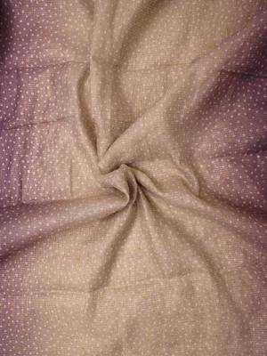 purple mauve shimmer handloom cotton blend saree with ombre plain to print 4