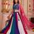 Multicolor Cotton Mirror Embroidered Lehenga Choli with Dupatta