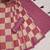 pink beige shimmer handloom cotton blend saree check box print (t sfshmr8)