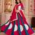 Multicolor Cotton Gamthi Work Lehenga Choli with Dupatta