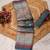 grey blue shimmer handloom cotton blend saree ombre floral border print