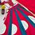 Multicolor Cotton Gamthi Work Lehenga Choli with Dupatta