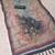 grey blue shimmer handloom cotton blend saree ombre floral border print