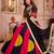 Multicolor Cotton Gamthi Work Lehenga Choli with Dupatta