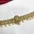 Lakshmi Temple Kamarband, Gold Tone Saree Waist Belt, Pearl Ruby Green Stone Bridal Jewelry
