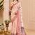 cream shimmer handloom cotton blend digital print saree (sfshmr46)
