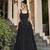 Black Navratri Special Feather-Light Fully Stitched Lehenga Choli with Stylish Koti