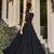 Black Navratri Special Feather-Light Fully Stitched Lehenga Choli with Stylish Koti