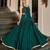 Green Navratri Special Feather-Light Fully Stitched Lehenga Choli with Stylish Koti