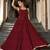 Red Navratri Special Feather-Light Fully Stitched Lehenga Choli with Stylish Koti