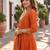 Women Embroidered Kurta with Trousers & With Dupatta