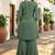 Women Ethnic Motifs Embroidered Regular Thread Work Kurta with Sharara & With Dupatta