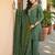 Women Ethnic Motifs Embroidered Regular Thread Work Kurta with Sharara & With Dupatta