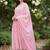 Floral Embroidered Empire Thread Work Chanderi Silk Kurta Trousers & With Dupatta