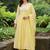 Women Floral Embroidered Empire Chanderi Silk Kurta with Trousers & Dupatta