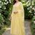 Women Floral Embroidered Empire Chanderi Silk Kurta with Trousers & Dupatta