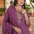 Women Ethnic Motifs Embroidered Regular Thread Work Kurta with Sharara & With Dupatta