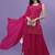 Women Ethnic Motifs Embroidered Regular Sequinned Kurta with Palazzos & With Dupatta