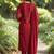 Women Floral Embroidered Regular Thread Work Chanderi Silk Kurta with Trousers & With Dupatta