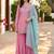 Women Ethnic Motifs Embroidered Regular Kurta with Sharara & With Dupatta