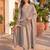 Women Ethnic Motifs Embroidered Empire Thread Work Kurta with Trousers & With Dupatta