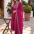 Women Ethnic Motifs Embroidered Empire Thread Work Kurta with Trousers & With Dupatta