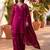 Women Ethnic Motifs Embroidered Regular Kurta with Sharara & With Dupatta