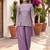 Women Ethnic Motifs Embroidered Regular Thread Work Silk Chiffon Kurta with Palazzos & With Dupatta