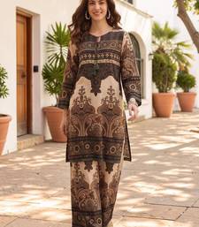 Women Ethnic Motifs Printed Regular Kurti with Palazzos