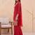 Women Ethnic Motifs Embroidered Regular Silk Crepe Kurta with Palazzos & With Dupatta