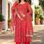 Women Leheriya Dyed Regular Kurta with Trousers & With Dupatta