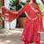 Women Leheriya Dyed Regular Kurta with Trousers & With Dupatta