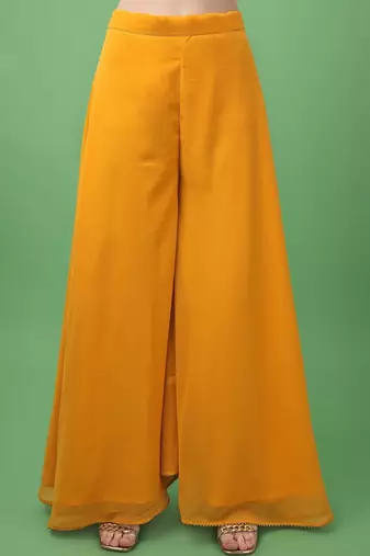 Women Sequinned Kurta with Palazzos & With Dupatta