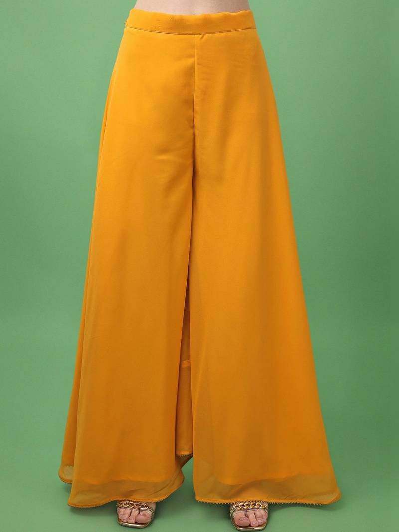 Women Sequinned Kurta with Palazzos & With Dupatta