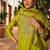 Women Ethnic Motifs Embroidered Regular Sequinned Kurta with Trousers & With Dupatta