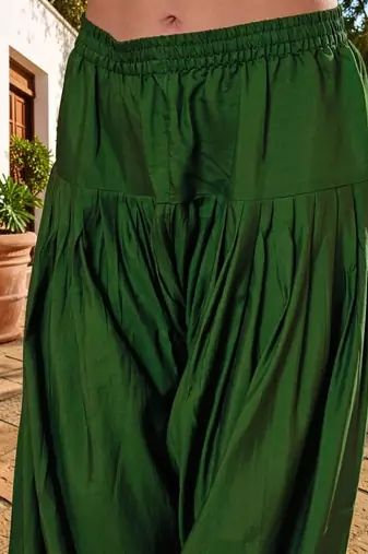 Women Ethnic Motifs Embroidered Regular Kurta with Patiala & With Dupatta